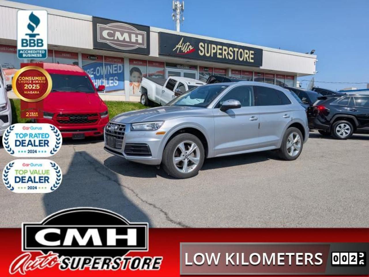 Used 2018 Audi Q5 2.0 TFSI quattro Progressiv  **VERY LOW KMS** for sale in St. Catharines, ON