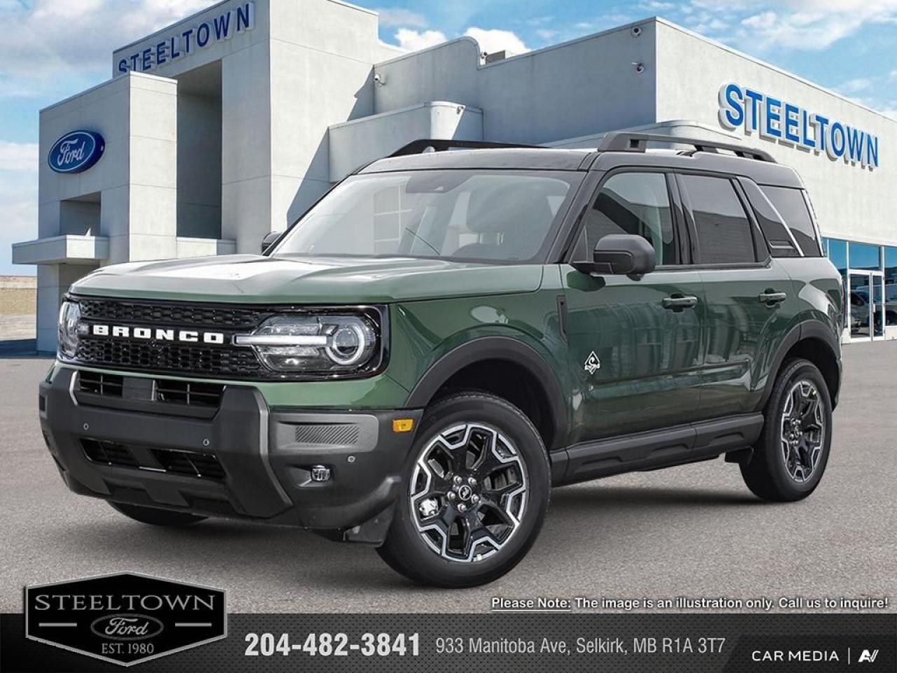 New 2025 Ford Bronco Sport Outer Banks  - Leather Seats for sale in Selkirk, MB