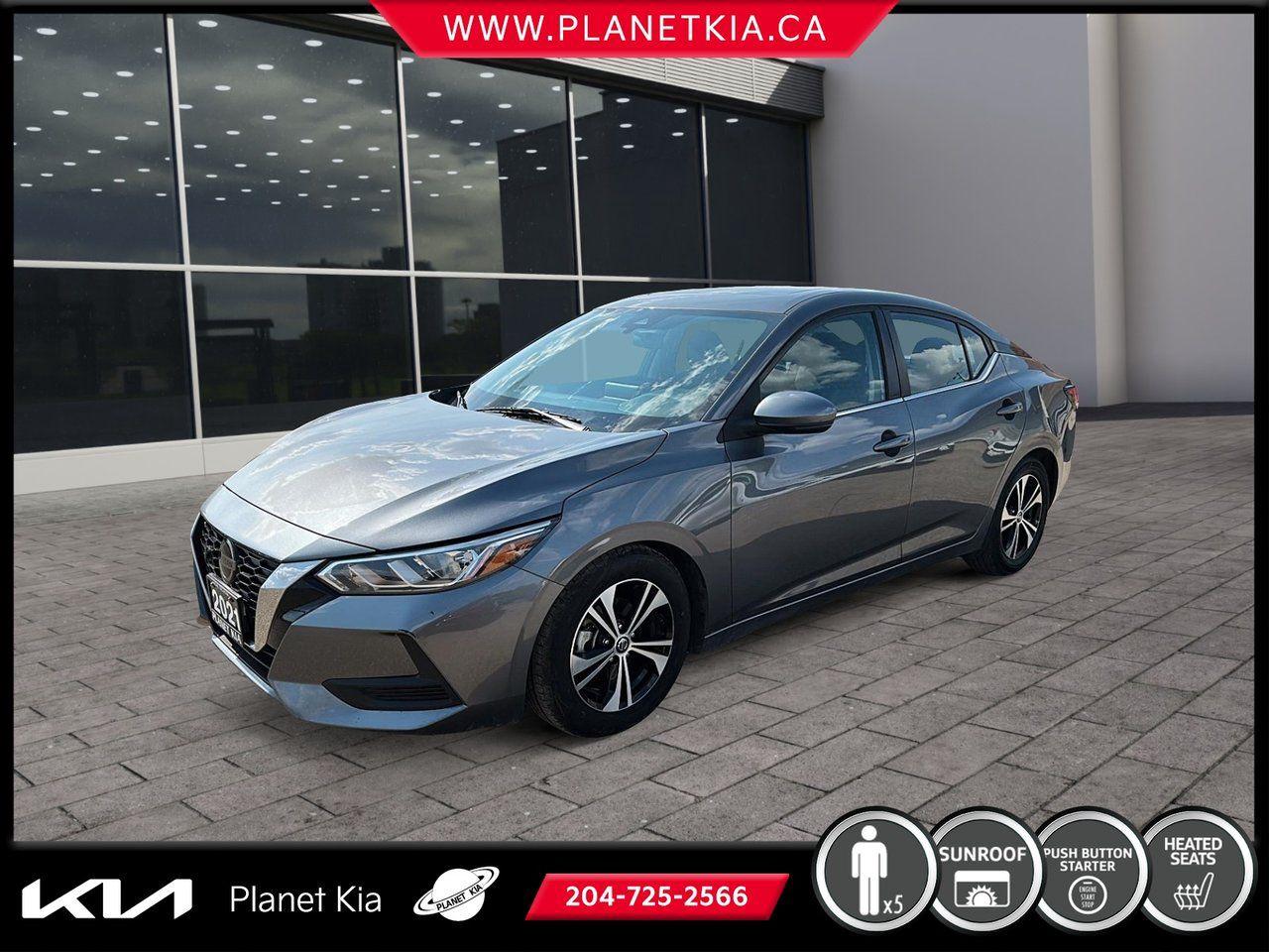 Used 2021 Nissan Sentra SV for sale in Brandon, MB
