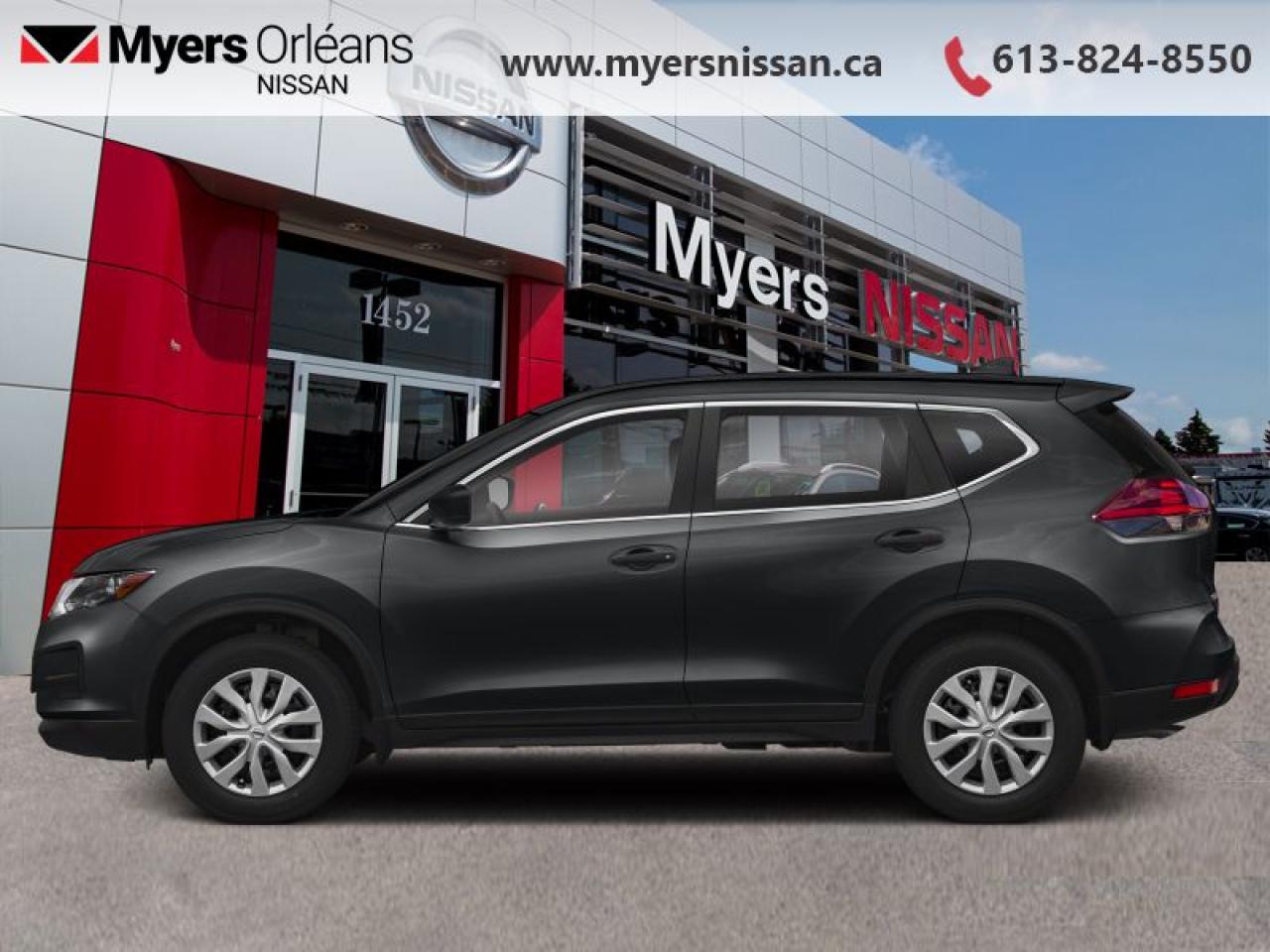 <b>ProPILOT ASSIST,  Navigation,  Sunroof,  Leather Seats,  Heated Seats!</b><br> <br>  Compare at $23239 - Our Price is just $22562! <br> <br>   With room for five and a large load of cargo, this 2020 Nissan Rogue offers impressive practicality and versatility, in an attractive package. This  2020 Nissan Rogue is fresh on our lot in Orleans. <br> <br>With unbeatable value in stylish and attractive package, the Nissan Rogue is built to be the new SUV for the modern buyer. Big on passenger room, cargo space, and awesome technology, the 2020 Nissan Rogue is ready for the next generation of SUV owners. If you demand more from your vehicle, the Nissan Rogue is ready to satisfy with safety, technology, and refined quality. This  SUV has 113,314 kms. Its  black in colour  and is completely accident free based on the <a href=https://vhr.carfax.ca/?id=o9OZXdr5u/qI7uiLIBaj3HtaarL2uaW4 target=_blank>CARFAX Report</a> . It has an automatic transmission and is powered by a  170HP 2.5L 4 Cylinder Engine.  <br> <br> Our Rogues trim level is AWD SL. This Rogue SL is as safe as it gets with intelligent trace control, active ride control, intelligent engine braking, forward collision warning with automatic emergency braking and pedestrian detection, moving object detection, lane departure warning with emergency intervention, intelligent adaptive cruise control, rear emergency braking and collision intervention, rear sonar, Nissan ProPILOT ASSIST, and blind spot warning. Style and comfort abound with aluminum wheels, LED lighting, high beam assist, fog lights, heated power side mirrors with turn signals, hands free liftgate, power sunroof, remote start with preheating/precooling, Advanced Drive-Assist, AroundView 360 degree camera, remote keyless entry, heated leather steering wheel, mood lighting, heated leather memory seats, a 7 inch touchscreen, navigation, NissanConnect, Apple CarPlay and Android Auto, SiriusXM, Bluetooth, and Bose premium audio. This vehicle has been upgraded with the following features: Propilot Assist,  Navigation,  Sunroof,  Leather Seats,  Heated Seats,  Heated Steering Wheel,  Hands Free Liftgate. <br> <br/><br>We are proud to regularly serve our clients and ready to help you find the right car that fits your needs, your wants, and your budget.And, of course, were always happy to answer any of your questions.Proudly supporting Ottawa, Orleans, Vanier, Barrhaven, Kanata, Nepean, Stittsville, Carp, Dunrobin, Kemptville, Westboro, Cumberland, Rockland, Embrun , Casselman , Limoges, Crysler and beyond! Call us at (613) 824-8550 or use the Get More Info button for more information. Please see dealer for details. The vehicle may not be exactly as shown. The selling price includes all fees, licensing & taxes are extra. OMVIC licensed.Find out why Myers Orleans Nissan is Ottawas number one rated Nissan dealership for customer satisfaction! We take pride in offering our clients exceptional bilingual customer service throughout our sales, service and parts departments. Located just off highway 174 at the Jean DÀrc exit, in the Orleans Auto Mall, we have a huge selection of Used vehicles and our professional team will help you find the Nissan that fits both your lifestyle and budget. And if we dont have it here, we will find it or you! Visit or call us today.<br>*LIFETIME ENGINE TRANSMISSION WARRANTY NOT AVAILABLE ON VEHICLES WITH KMS EXCEEDING 140,000KM, VEHICLES 8 YEARS & OLDER, OR HIGHLINE BRAND VEHICLE(eg. BMW, INFINITI. CADILLAC, LEXUS...)<br> Come by and check out our fleet of 40+ used cars and trucks and 90+ new cars and trucks for sale in Orleans.  o~o
