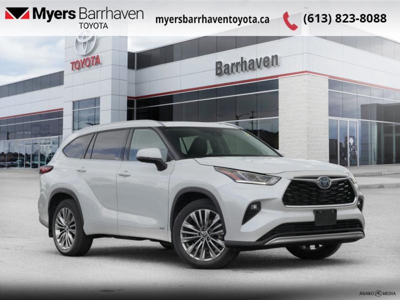 Used 2023 Toyota Highlander Hybrid Limited  - Hybrid - $441 B/W for sale in Ottawa, ON