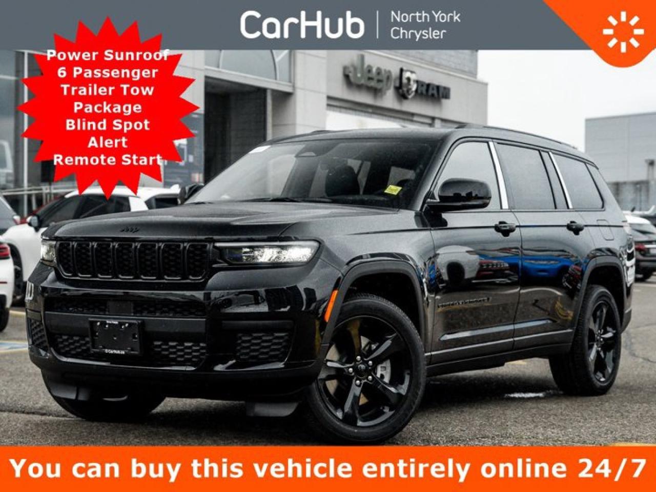New 2025 Jeep Grand Cherokee L Altitude 4x4 Power Sunroof 6 Passenger Trailer Tow Package for sale in Thornhill, ON