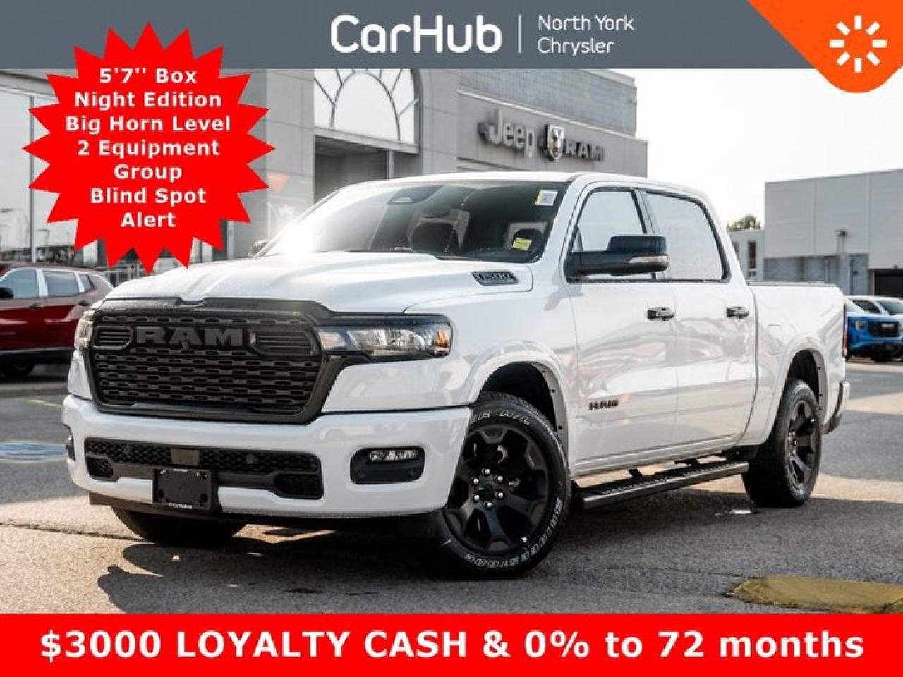 New 2025 RAM 1500 Big Horn 5'7'' Box Night Edition Big Horn Level 2 Equipment Group for sale in Thornhill, ON