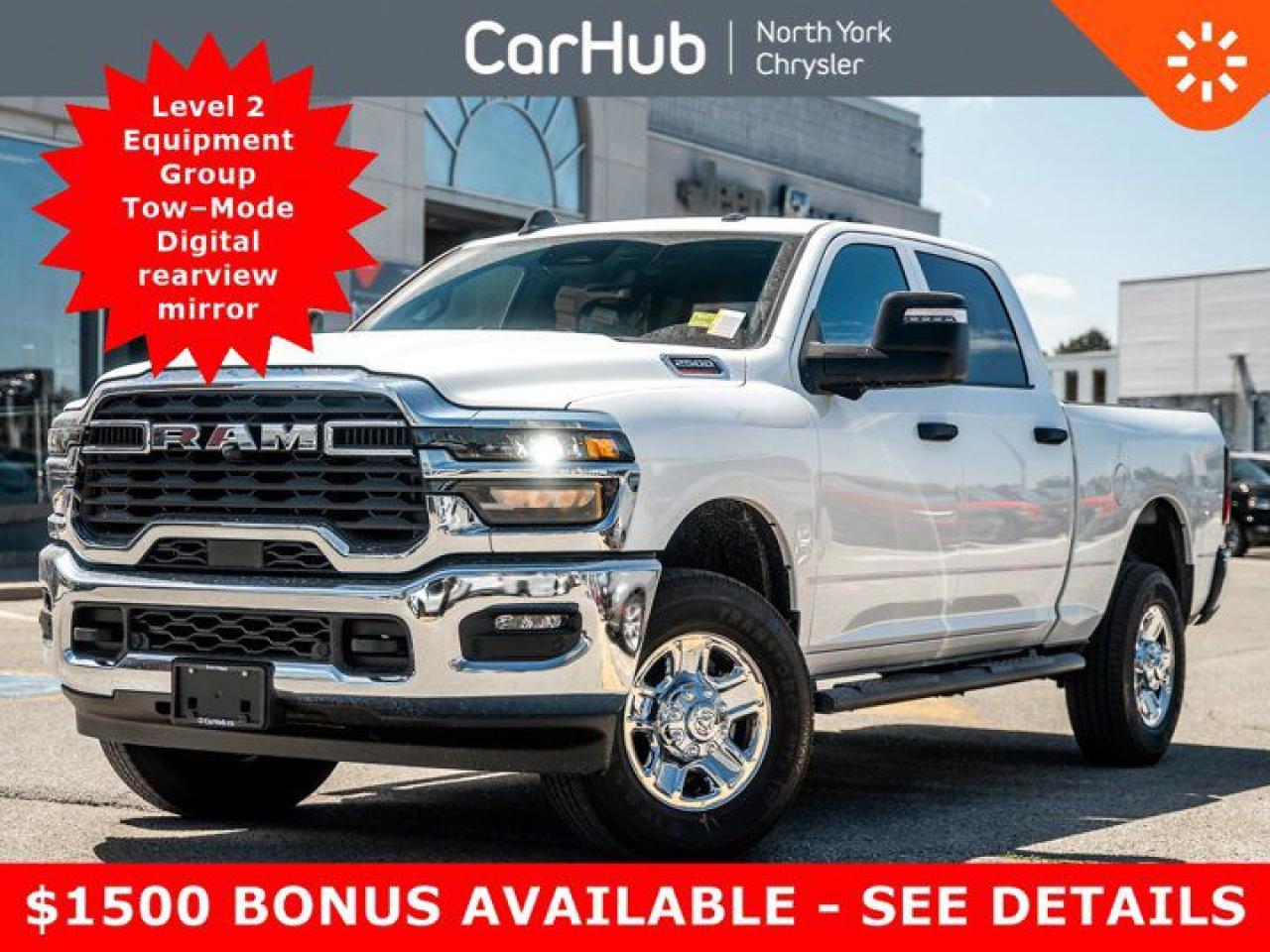 New 2025 RAM 2500 Tradesman Level 2 Equipment Group TowMode Digital rearview mirror package for sale in Thornhill, ON