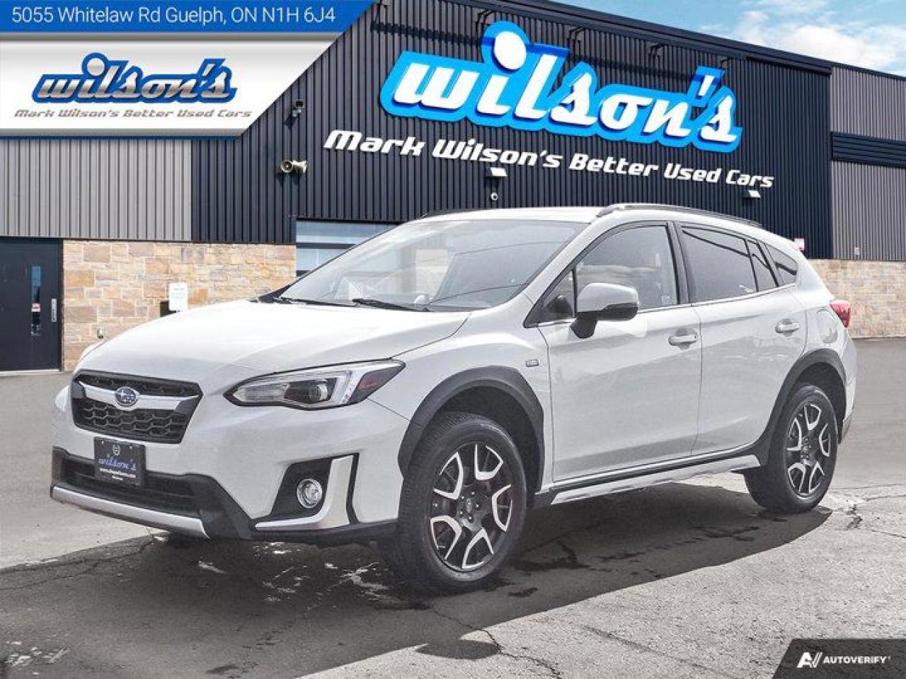 Used 2020 Subaru XV Crosstrek Plug-in Hybrid Limited AWD | Leather | Sunroof | Nav | Heated Steering + Seats | CarPlay + Android | and More ! for sale in Guelph, ON