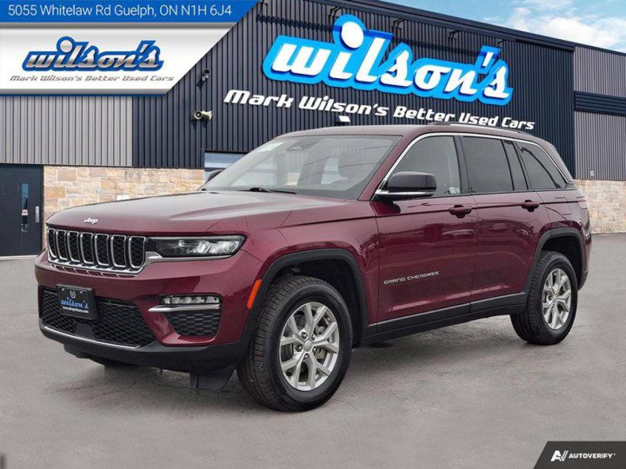 Used 2023 Jeep Grand Cherokee Limited | Leather | Navi | Heated Seats & Steering | Apple CarPlay | Android Auto | Remote Start | for sale in Guelph, ON