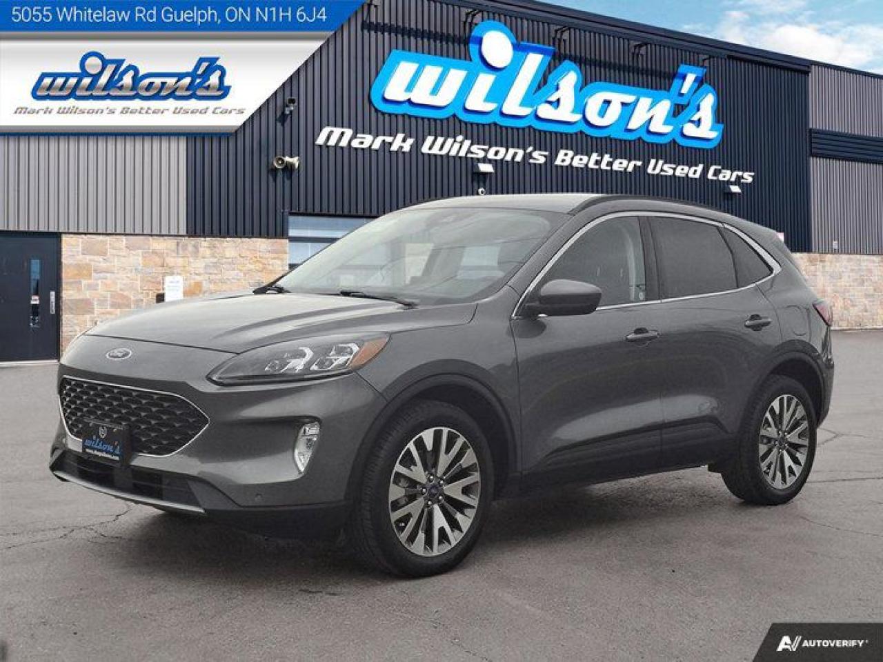 Used 2022 Ford Escape Titanium AWD | Leather | Navi | Heated Seats + Steering | Hands Free Liftgate | New Tires | for sale in Guelph, ON