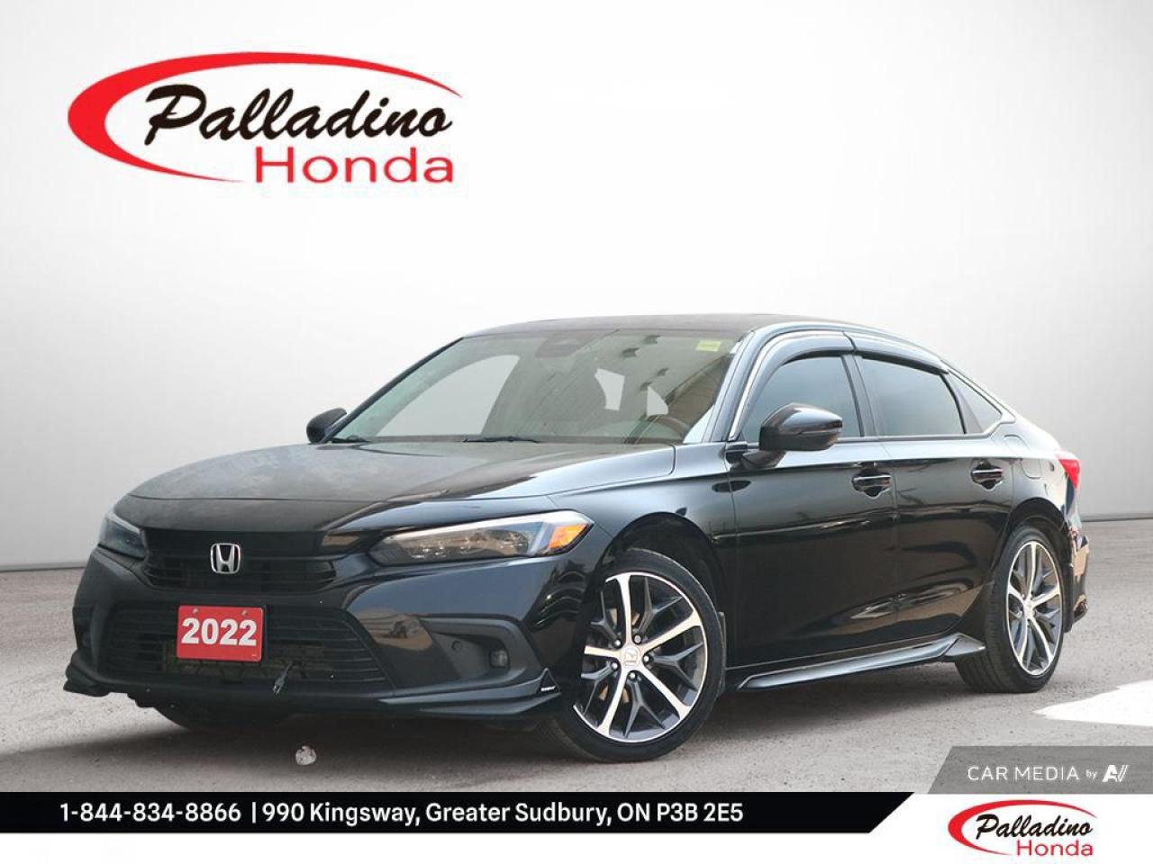 Used 2022 Honda Civic Sedan Touring for sale in Greater Sudbury, ON