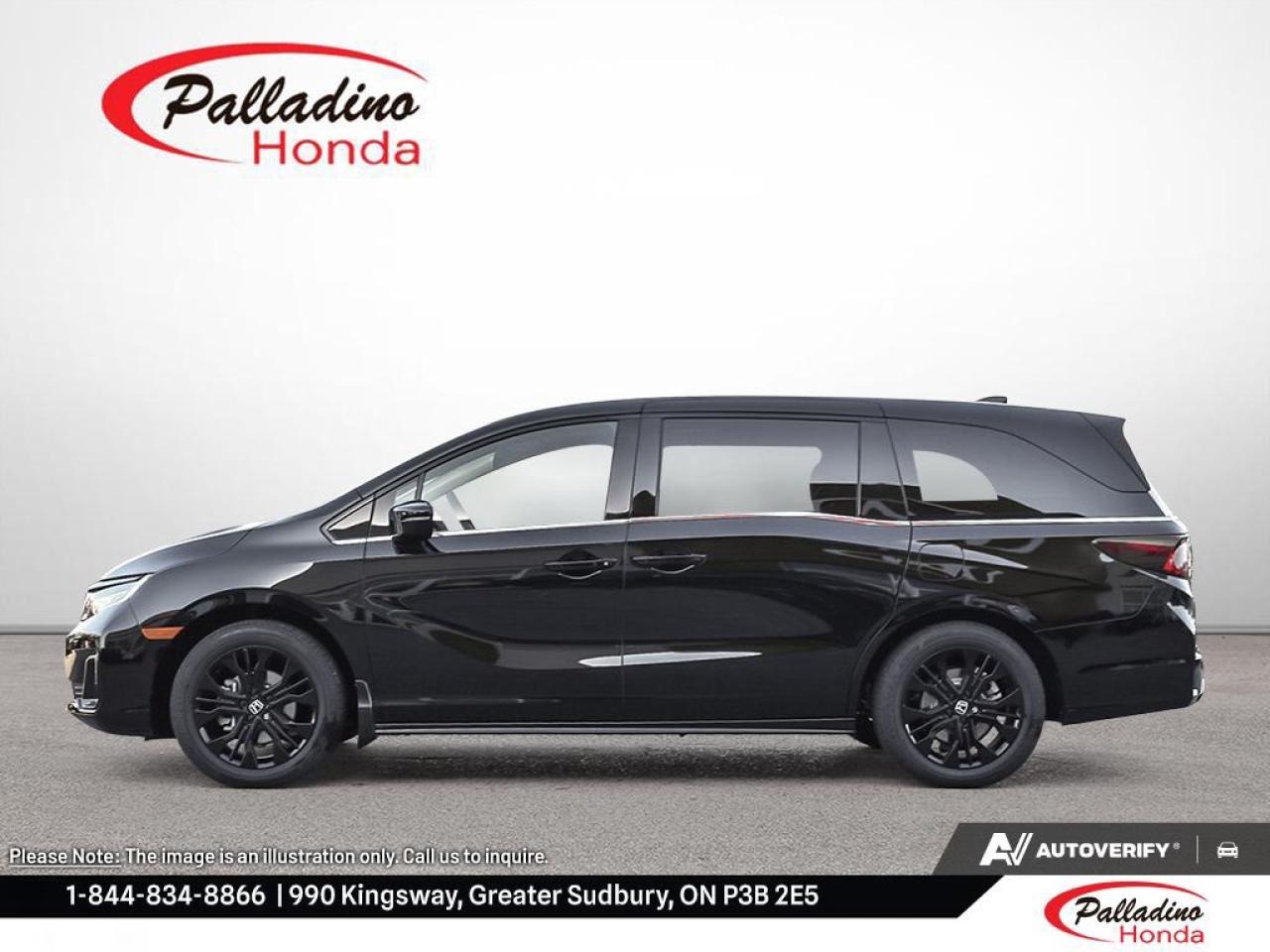 2025 Honda Odyssey Black Edition Photo2