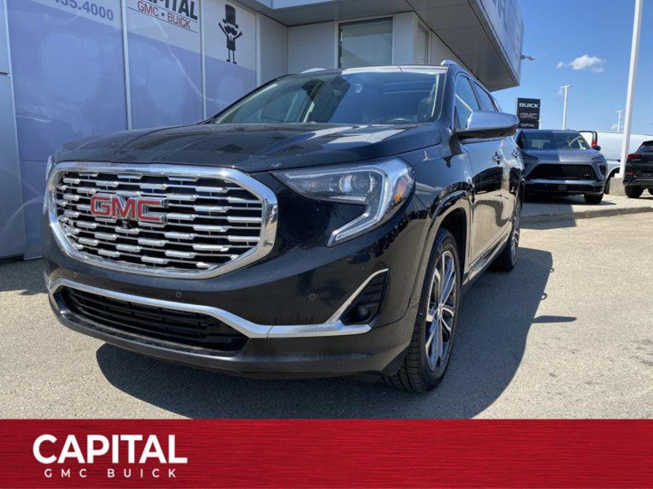 Used 2019 GMC Terrain Denali AWD * PANORAMIC SUNROOF * ADAPTIVE CRUISE * HEAD UP DISPLAY for sale in Edmonton, AB