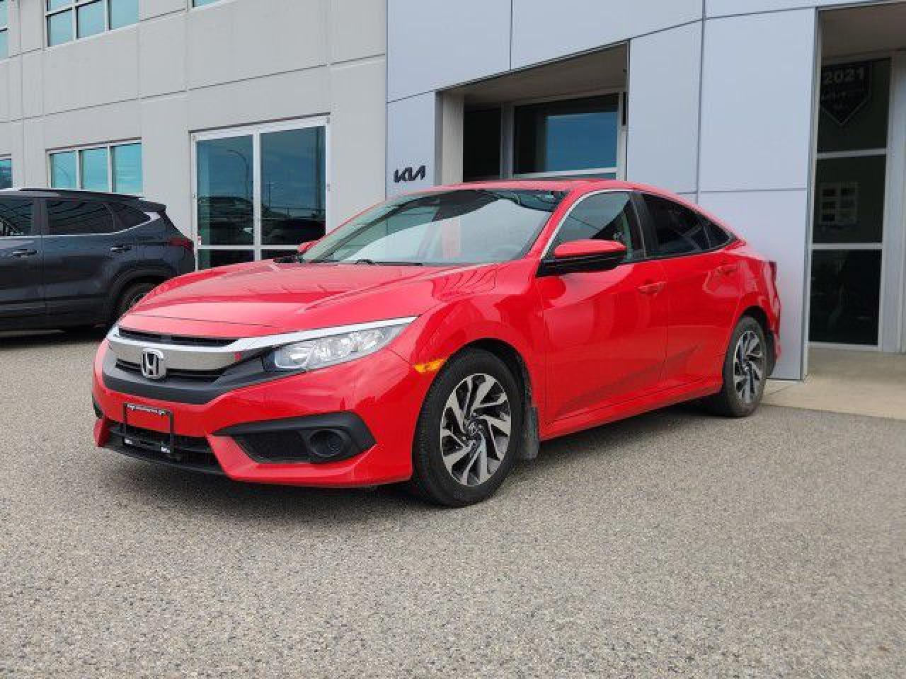 Used 2017 Honda Civic Sedan EX ! Touch Screen, Rearview Camera, Sunroof, Remote Start, Fully Inspected and No Accidents for sale in Kelowna, BC