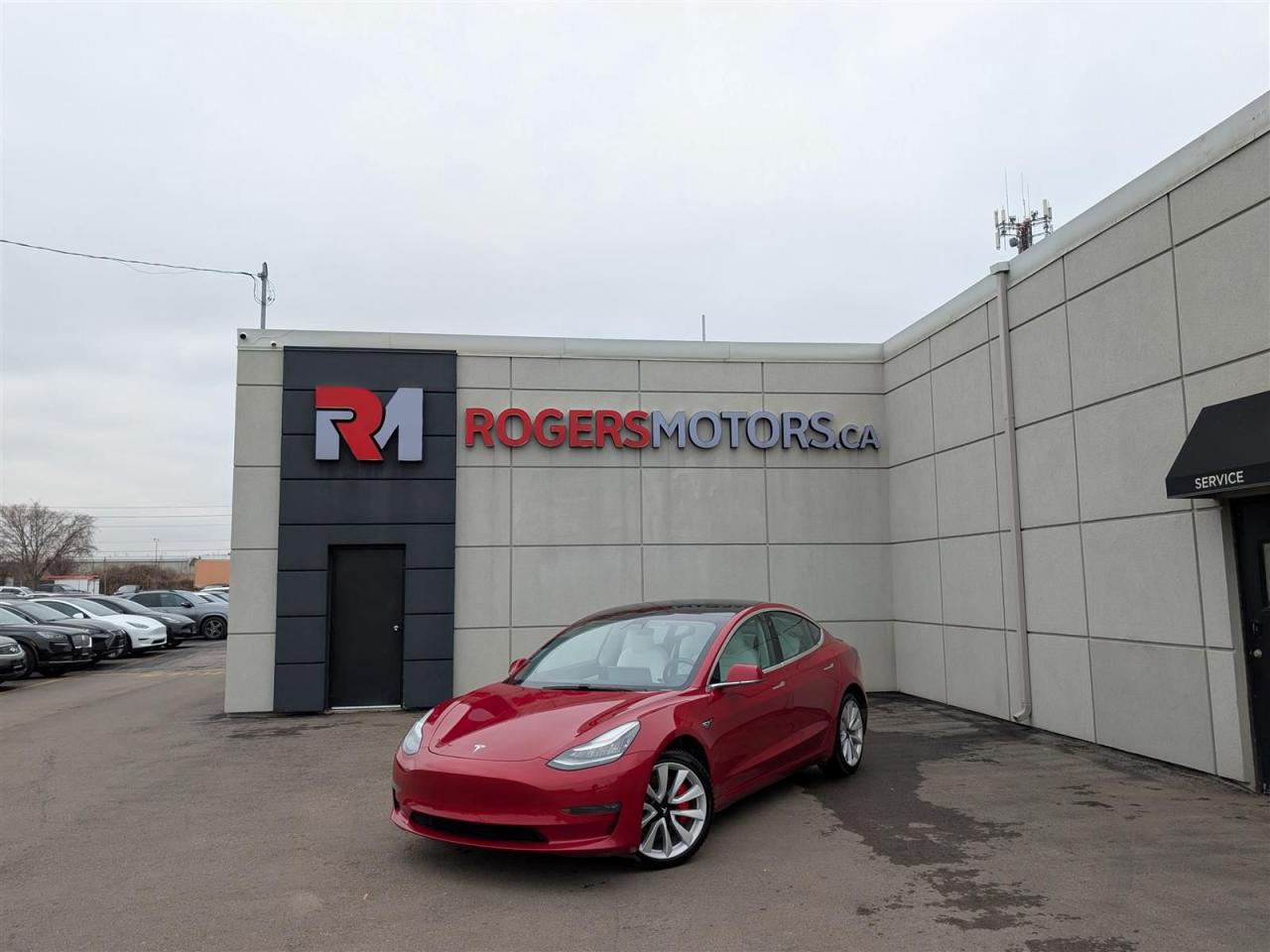 Used 2019 Tesla Model 3 LONG RANGE AWD - WHITE INTERIOR - DUAL MOTOR for sale in Oakville, ON