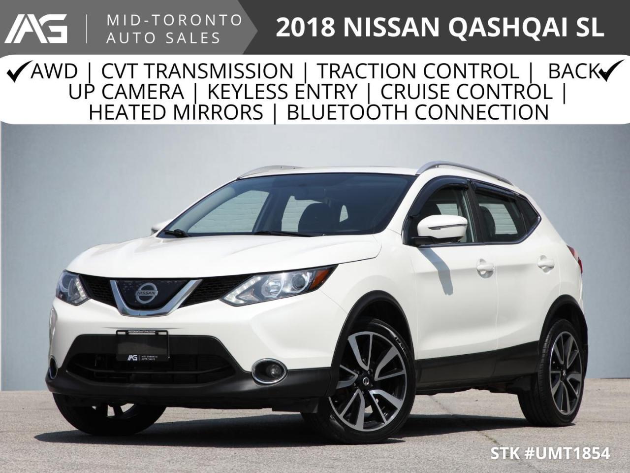 Used 2018 Nissan Qashqai SL AWD | Leather | Sunroof | Navigation for sale in North York, ON