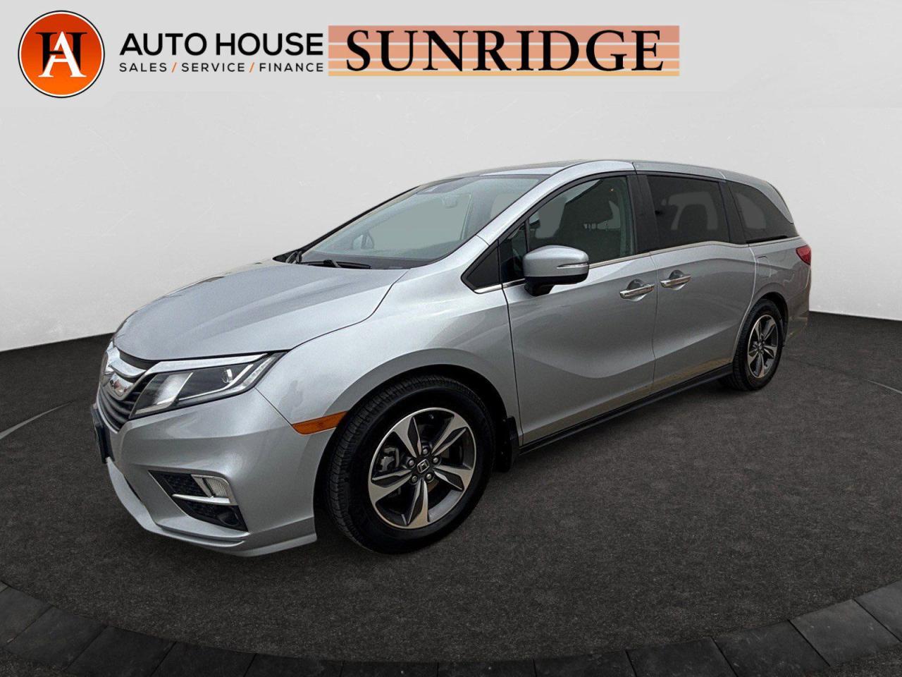 Used 2018 Honda Odyssey EX-L SUNROOF THIRD ROW SEAT HEATED LEATHER SEATS DRIVE MODES BLIND SPOT DETECTION for sale in Calgary, AB