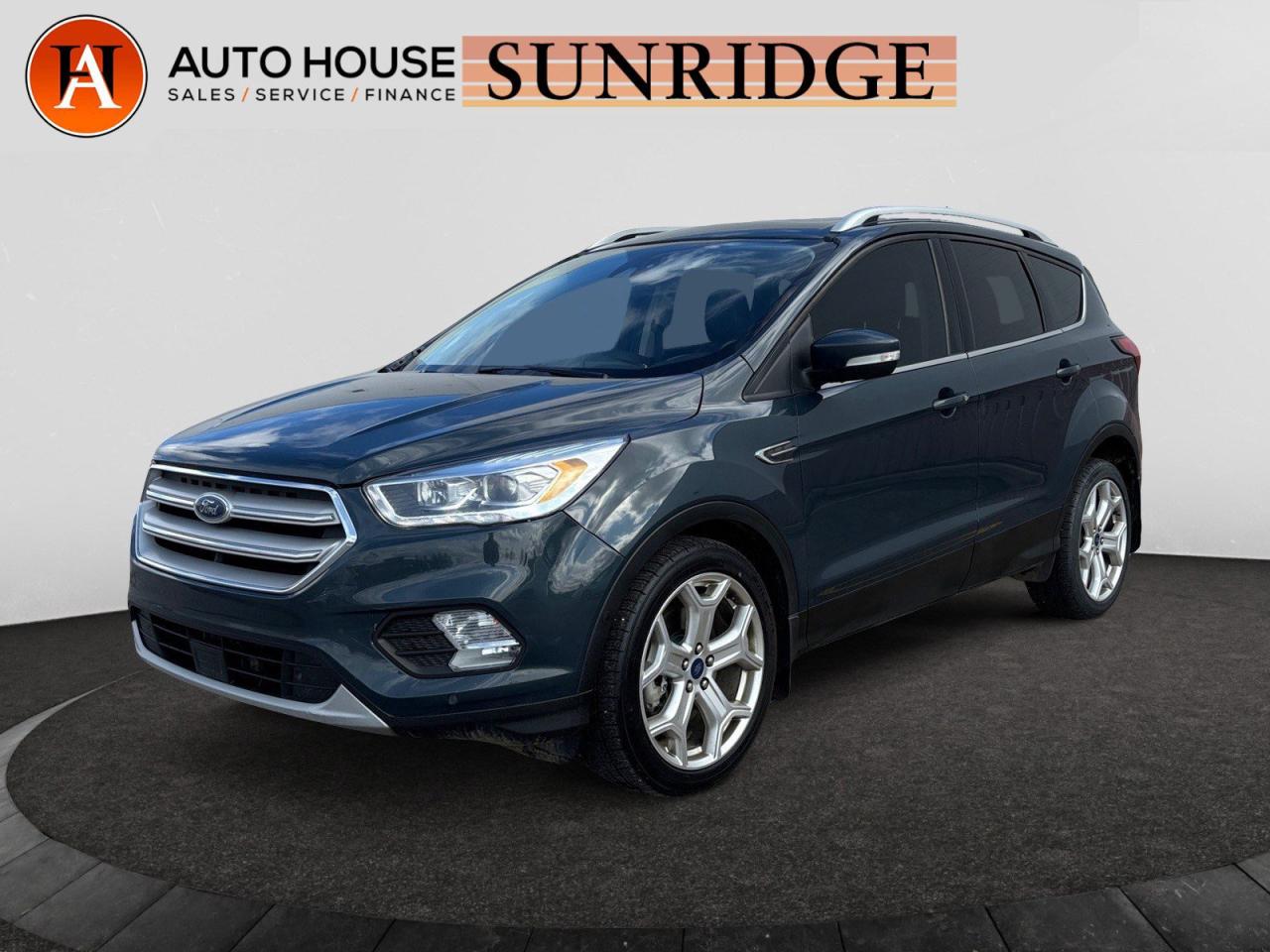 Used 2019 Ford Escape Titanium NAVIGATION SUNROOF REMOTE START HEATED LEATHER SEATS PUSH BUTTON START for sale in Calgary, AB