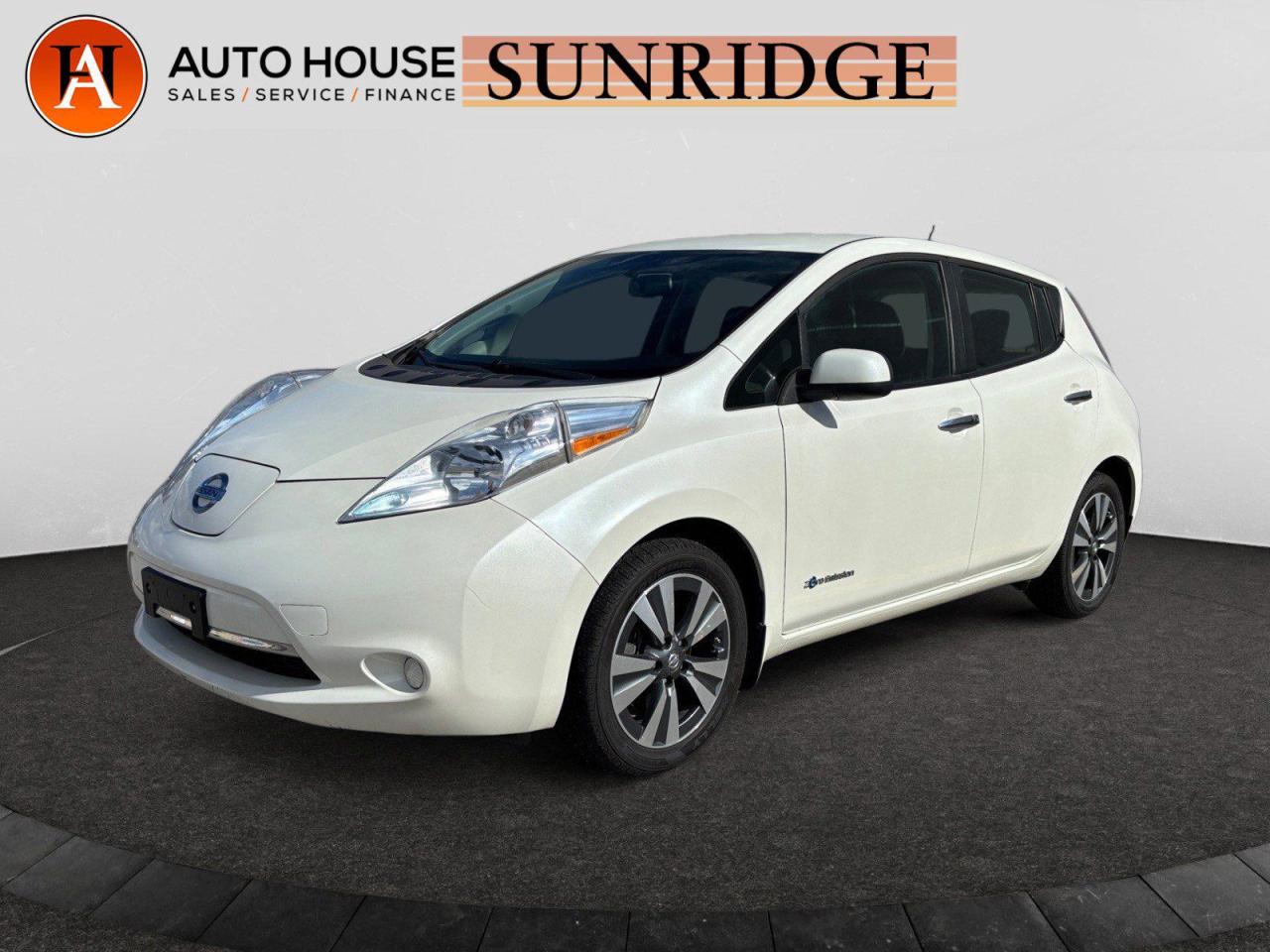 Used 2016 Nissan Leaf SV AWD NAVIGATION BACKUP CAMERA HEATED STEERING WHEEL BLUETOOTH HEATED SEATS for sale in Calgary, AB