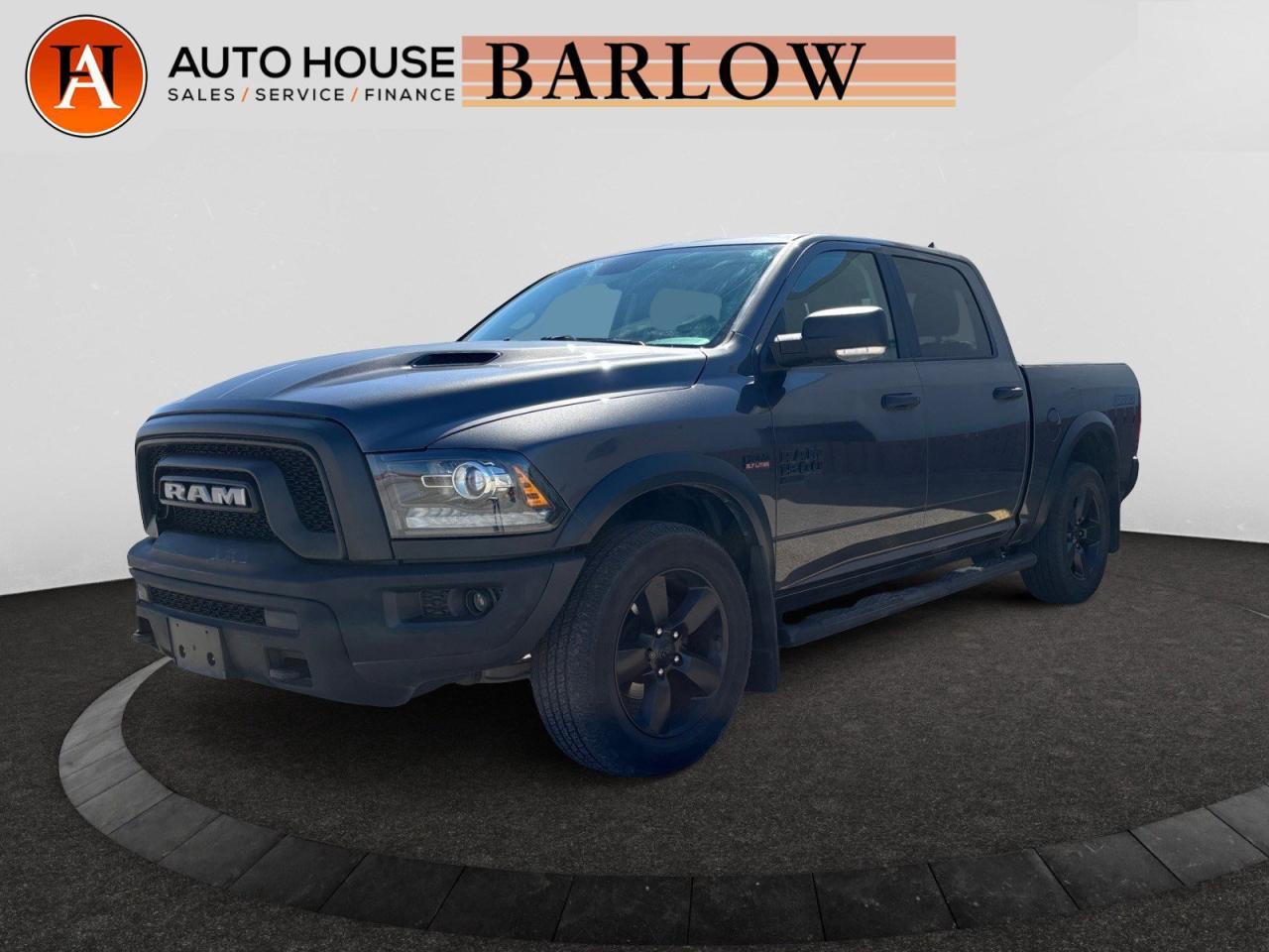 Used 2020 RAM 1500 Classic WARLOCK 4x4 CREW CAB 5'7 BOX SUNROOF HEATED LEATHER SEATS  BLIND SPOT DETECTION for sale in Calgary, AB