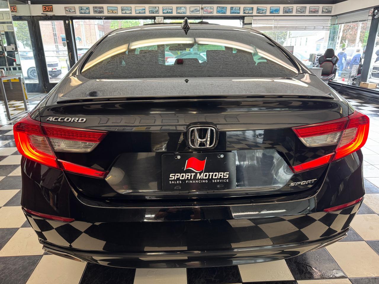 2018 Honda Accord Sport Manual+New Tires+Alloys+Adaptive Cruise+A/C Photo7