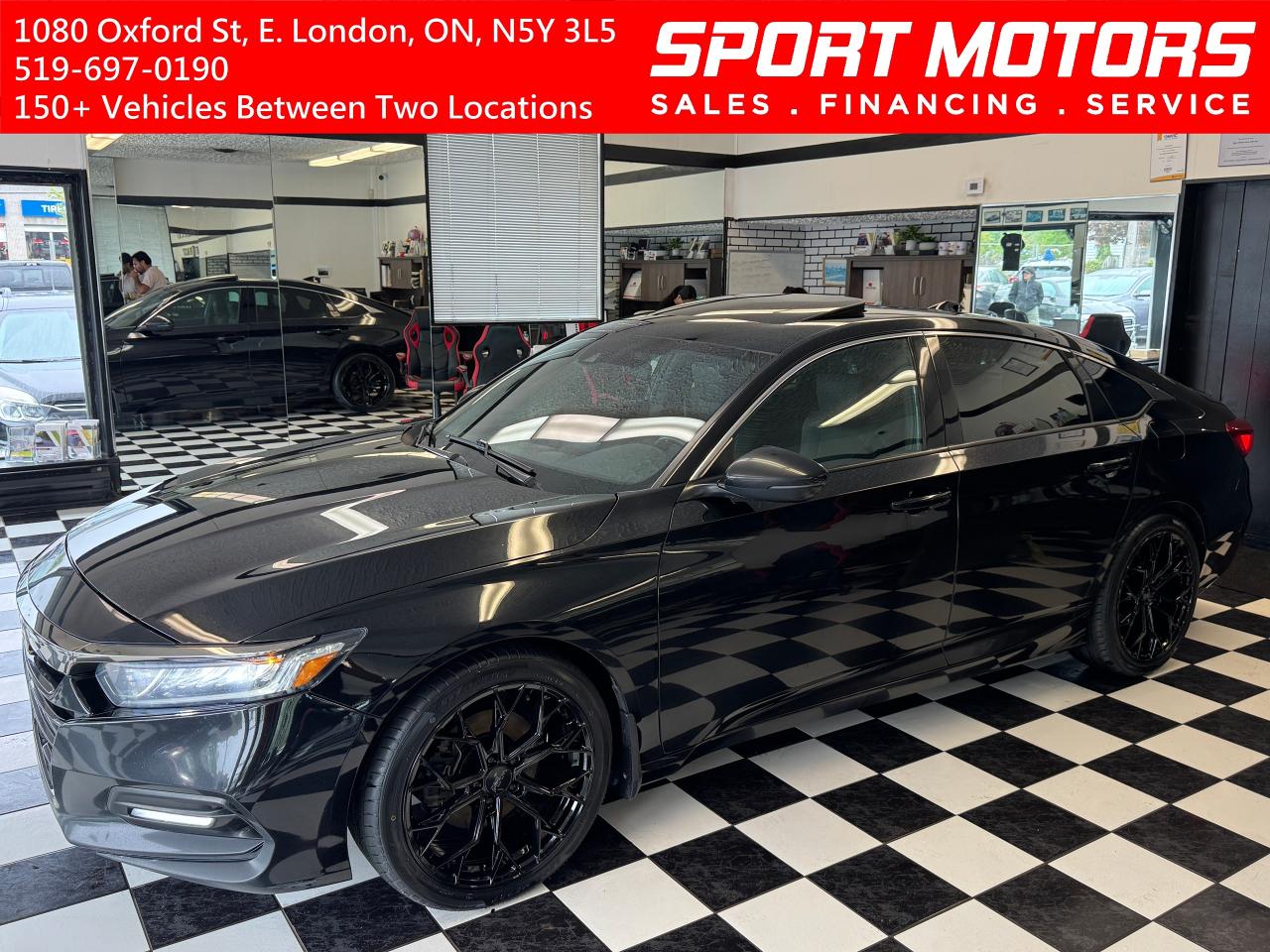2018 Honda Accord Sport Manual+New Tires+Alloys+Adaptive Cruise+A/C Photo64