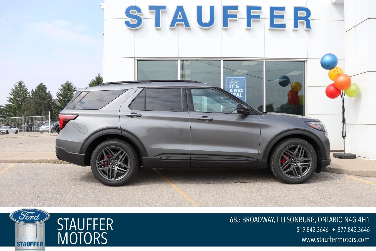 New 2025 Ford Explorer ST 4WD for sale in Tillsonburg, ON