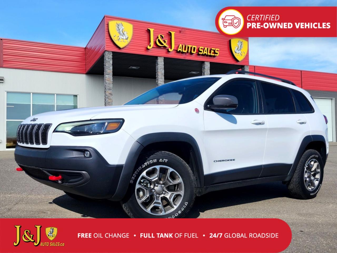 Used 2021 Jeep Cherokee Trailhawk for sale in Brandon, MB