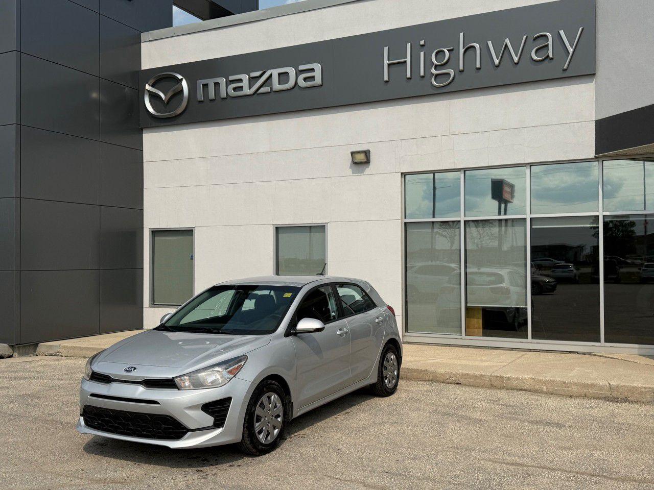 Used 2021 Kia Rio 5-Door LX  IVT for sale in Steinbach, MB