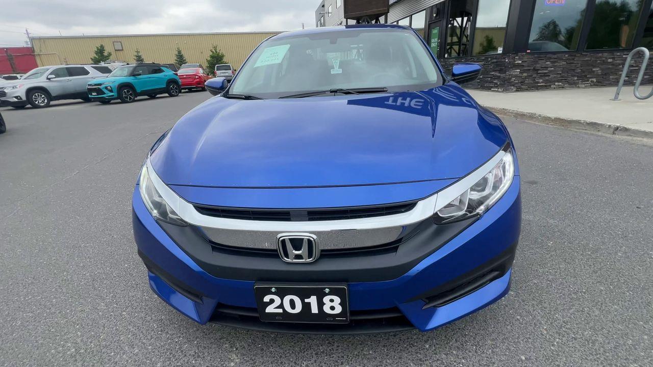 2018 Honda Civic LX APPLE CARPLAY/ANDROID AUTO, BACK UP CAM, HEATED SEATS, CRUISE CONTROL!! Photo2