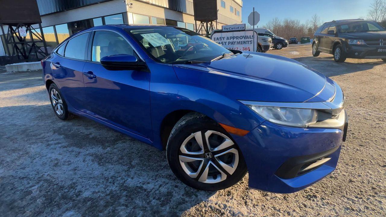 2018 Honda Civic LX APPLE CARPLAY/ANDROID AUTO, BACK UP CAM, HEATED SEATS, CRUISE CONTROL!! Photo