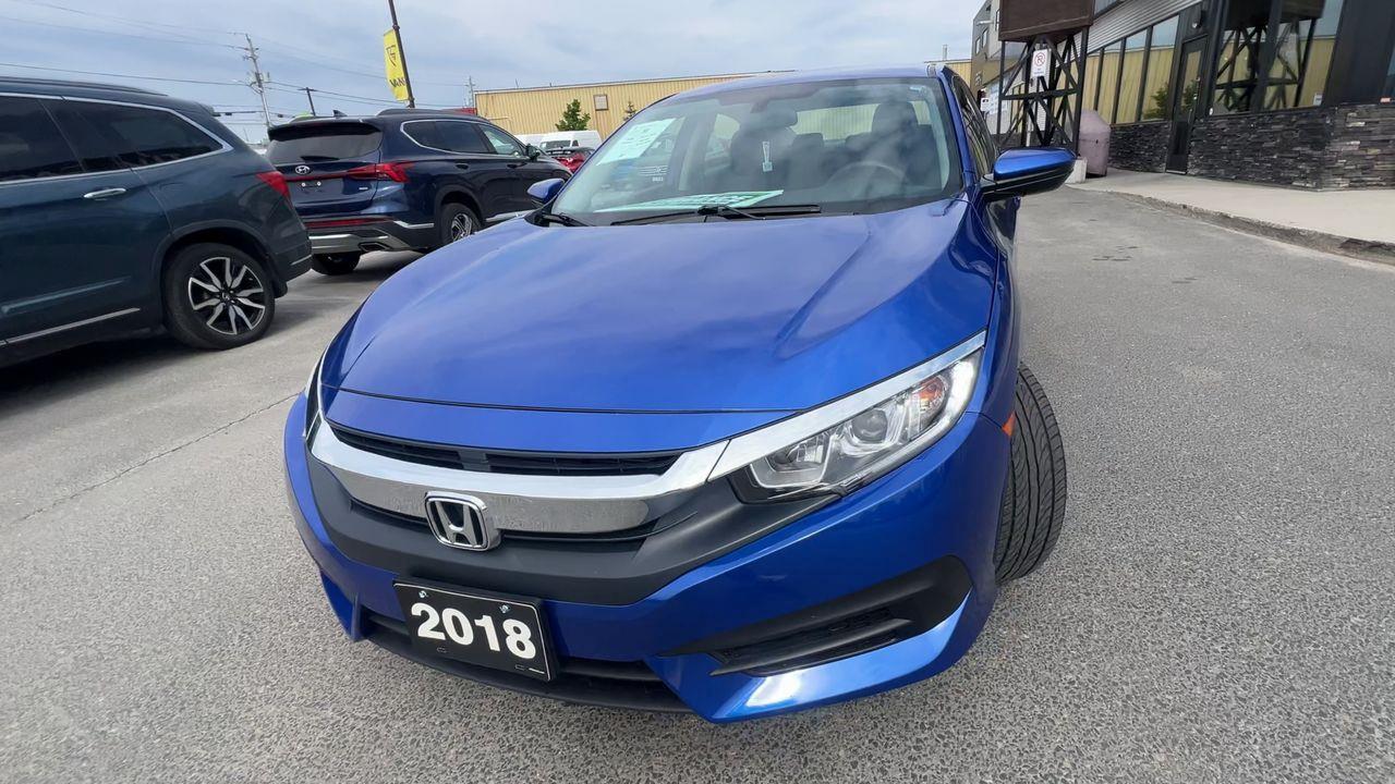 2018 Honda Civic LX APPLE CARPLAY/ANDROID AUTO, BACK UP CAM, HEATED SEATS, CRUISE CONTROL!! Photo