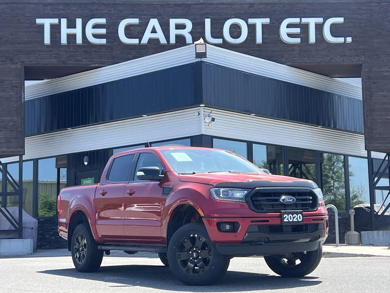 Used 2020 Ford Ranger Lariat APPLE CARPLAY/ANDROID AUTO, HEATED LEATHER SEATS, NAV, BACK UP CAM, CRUISE CONTROL!! for sale in Sudbury, ON