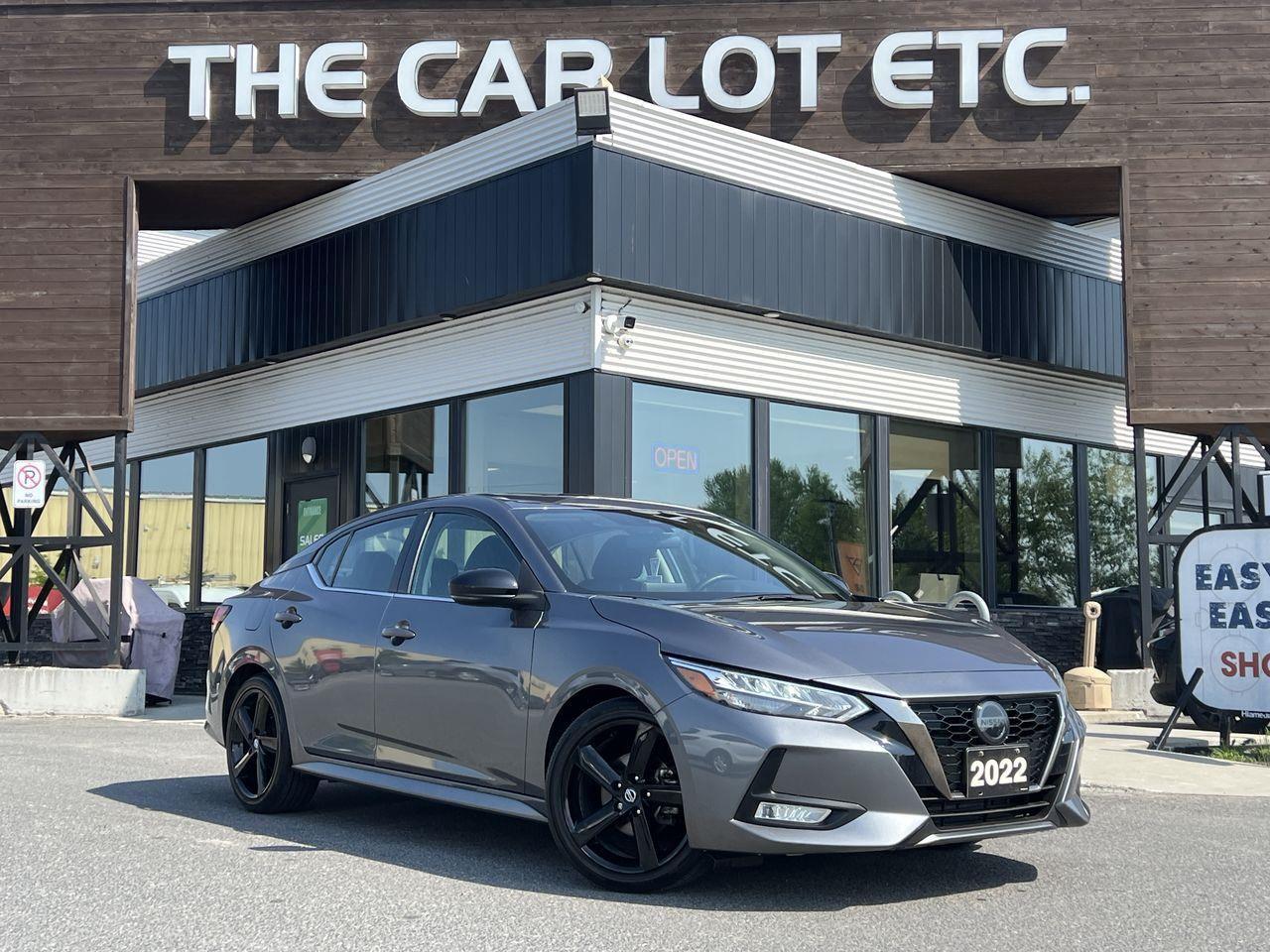 Used 2022 Nissan Sentra SR Midnight Edition REMOTE START, SIRIUS XM, HEATED SEATS, SUNROOF, BACK UP CAM, CRUISE CONTROL!! for sale in Sudbury, ON