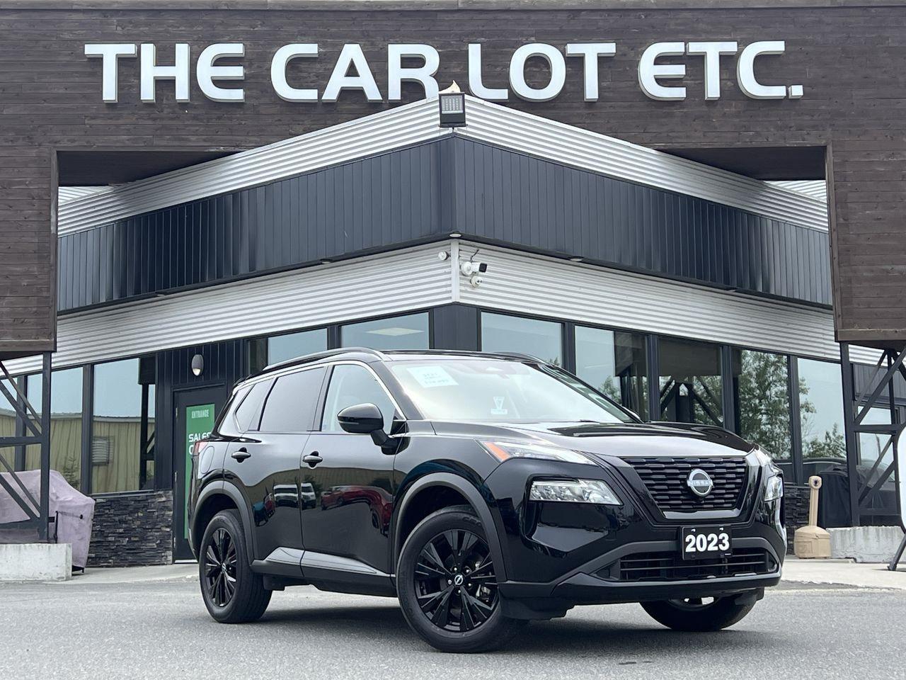 Used 2023 Nissan Rogue SV Midnight Edition REMOTE START, APPLE CARPLAY/ANDROID AUTO, HEATED LEATHER SEATS, BACK UP CAM, MOONROOF!! for sale in Sudbury, ON
