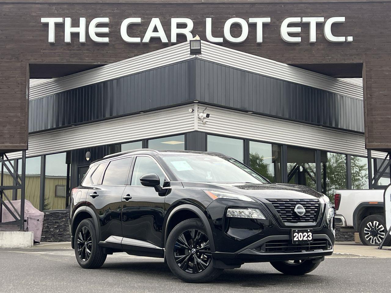 Used 2023 Nissan Rogue SV Midnight Edition REMOTE START, HEATED LEATHER SEATS, APPLE CARPLAY/ANDROID AUTO, MOONROOF, BACK UP CAM!! for sale in Sudbury, ON