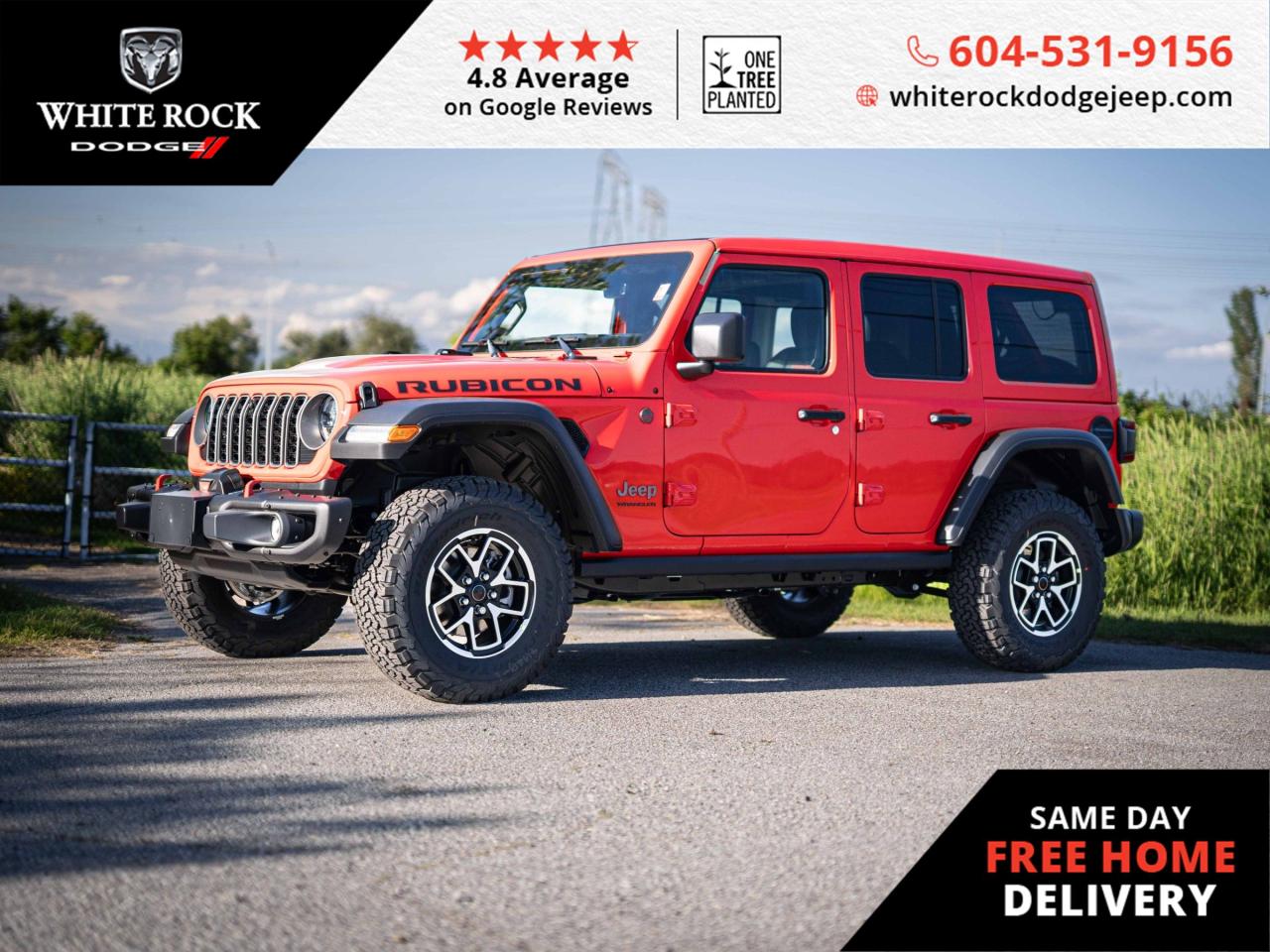 New 2025 Jeep Wrangler RUBICON for sale in Surrey, BC