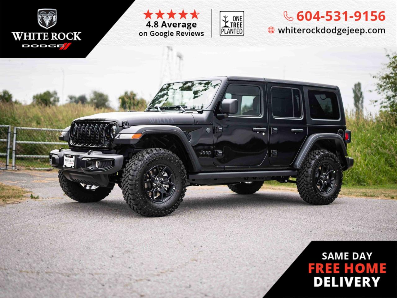 New 2025 Jeep Wrangler SPORT for sale in Surrey, BC