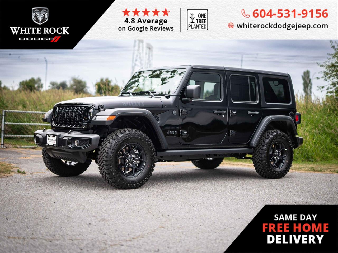 New 2025 Jeep Wrangler SPORT for sale in Surrey, BC