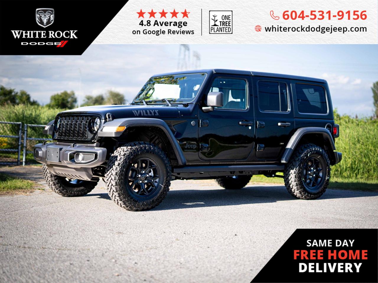 New 2025 Jeep Wrangler SPORT for sale in Surrey, BC