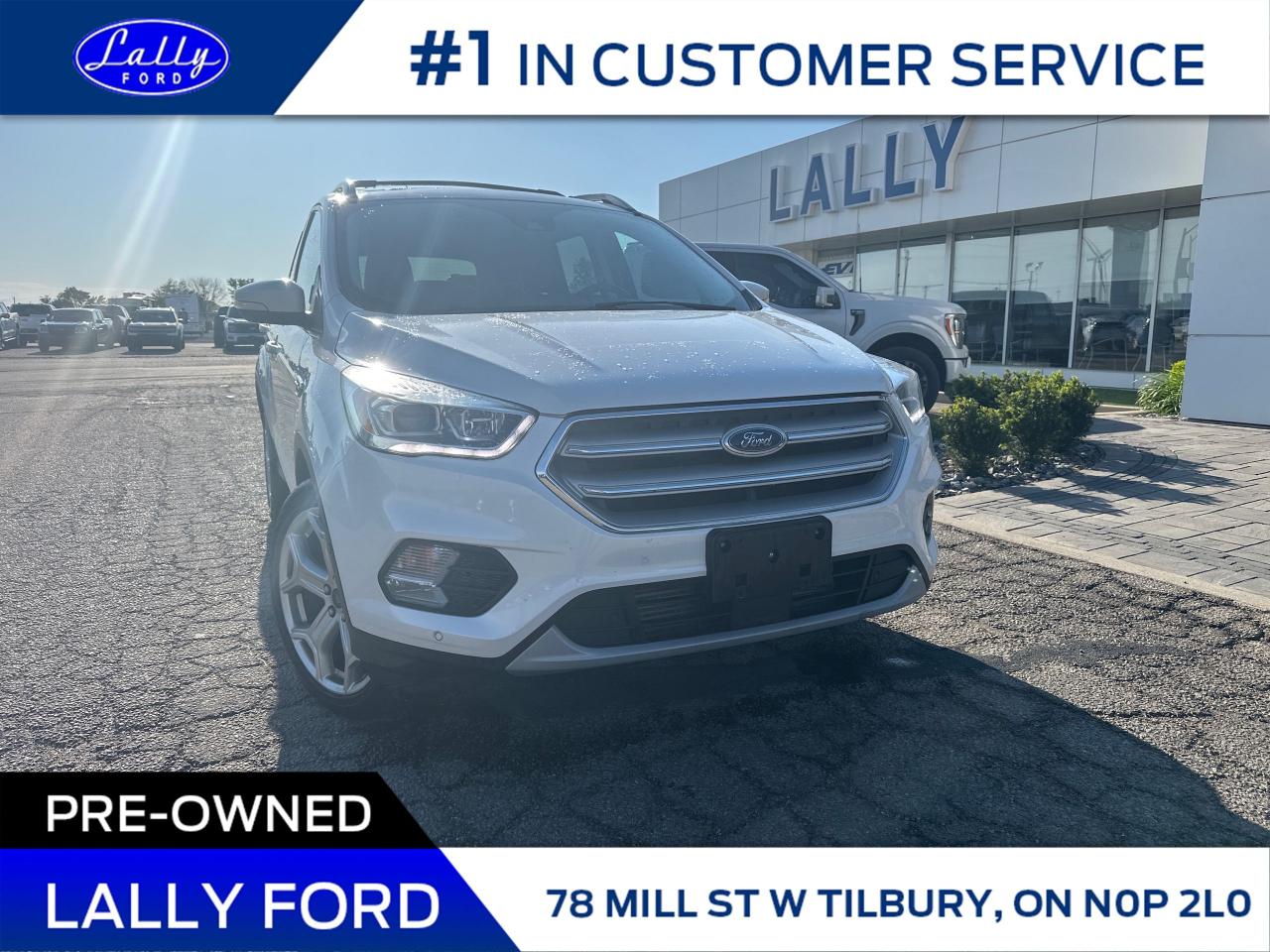 Used 2019 Ford Escape Titanium Moonroof, Nav, Leather!! for sale in Tilbury, ON