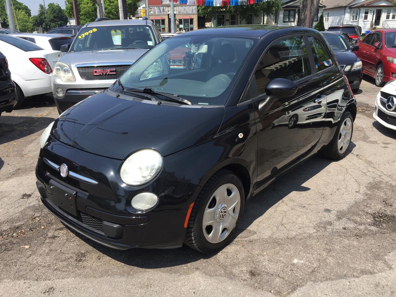 2012 Fiat 500 POP Econo 5 Spd Super Low KM's!