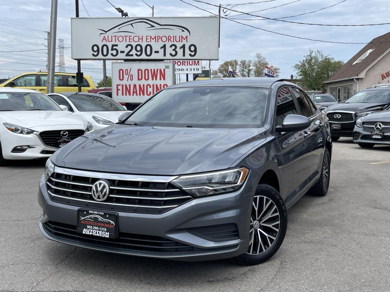 Used 2021 Volkswagen Jetta Highline / Leather / Sunroof / Push Start for sale in Mississauga, ON