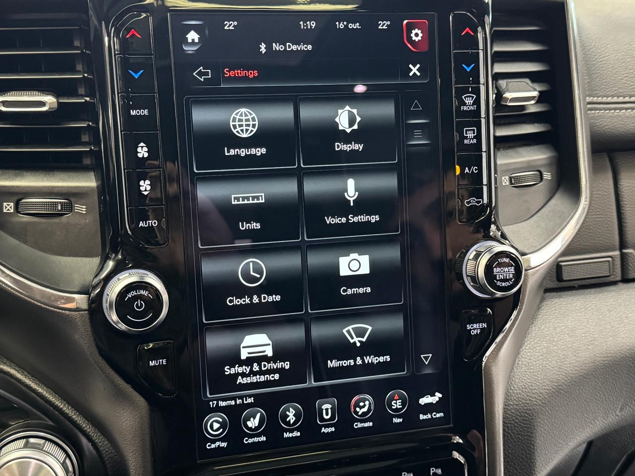 2020 RAM 1500 Laramie+Roof+Adaptive Cruise+NewTires+CLEAN CARFAX Photo38