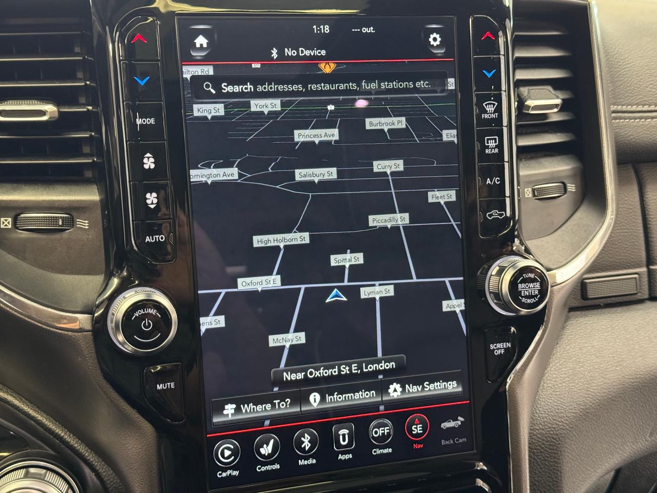 2020 RAM 1500 Laramie+Roof+Adaptive Cruise+NewTires+CLEAN CARFAX Photo33