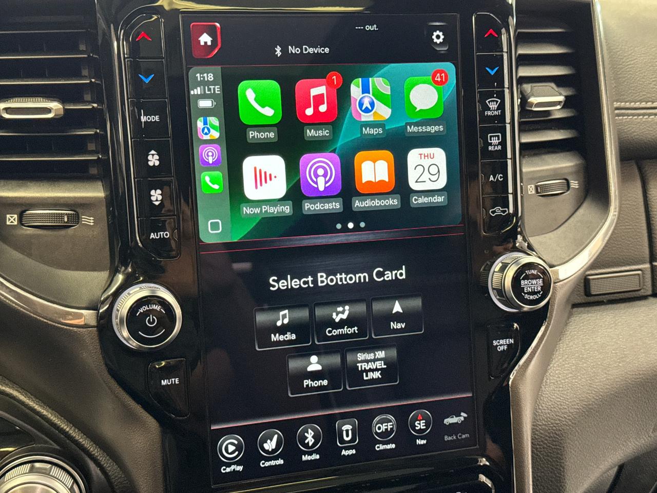 2020 RAM 1500 Laramie+Roof+Adaptive Cruise+NewTires+CLEAN CARFAX Photo34