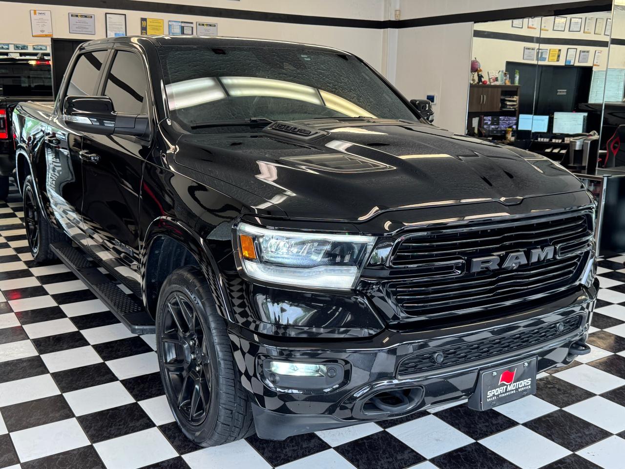 2020 RAM 1500 Laramie+Roof+Adaptive Cruise+NewTires+CLEAN CARFAX Photo14