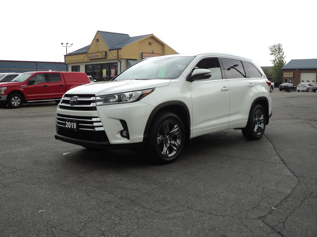 Used 2019 Toyota Highlander Limited AWD 3.5L6cyl 7Seater RoofNavLeatherHeated for sale in Brantford, ON