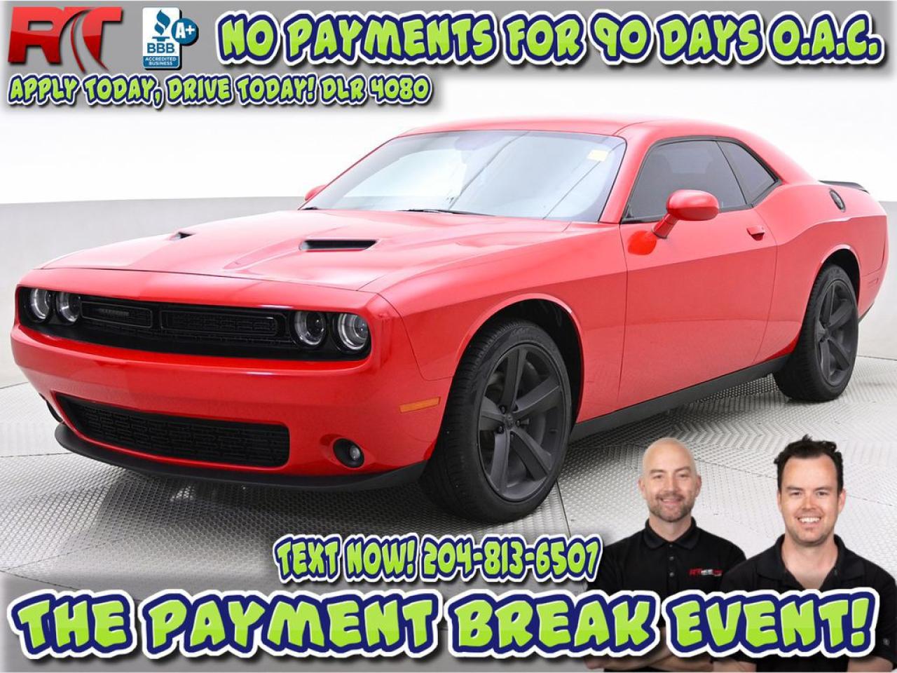 Used 2016 Dodge Challenger SXT Plus for sale in Winnipeg, MB