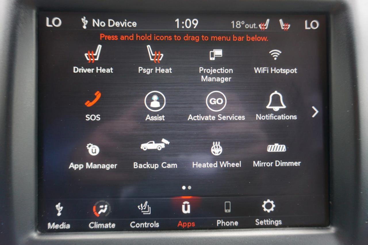 2021 RAM 1500 3.5L V6 SLT 4WD CERTIFIED *ACCIDENT FREE*DODGE MAINTAIN* CAMERA BLUETOOTH HEATED SEATS/STEERING CRUISE ALLOYS SIDE RUNNING BOARDS - Photo #24
