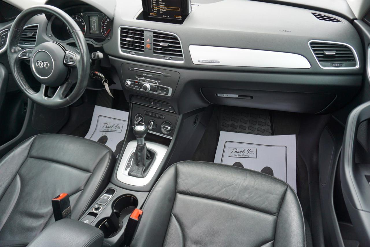 2018 Audi Q3 KOMFORT AWD CERTIFIED *ACCIDENT FREE* CAMERA BLUETOOTH LEATHER HEATED SEATS PANO ROOF CRUISE ALLOYS - Photo #13