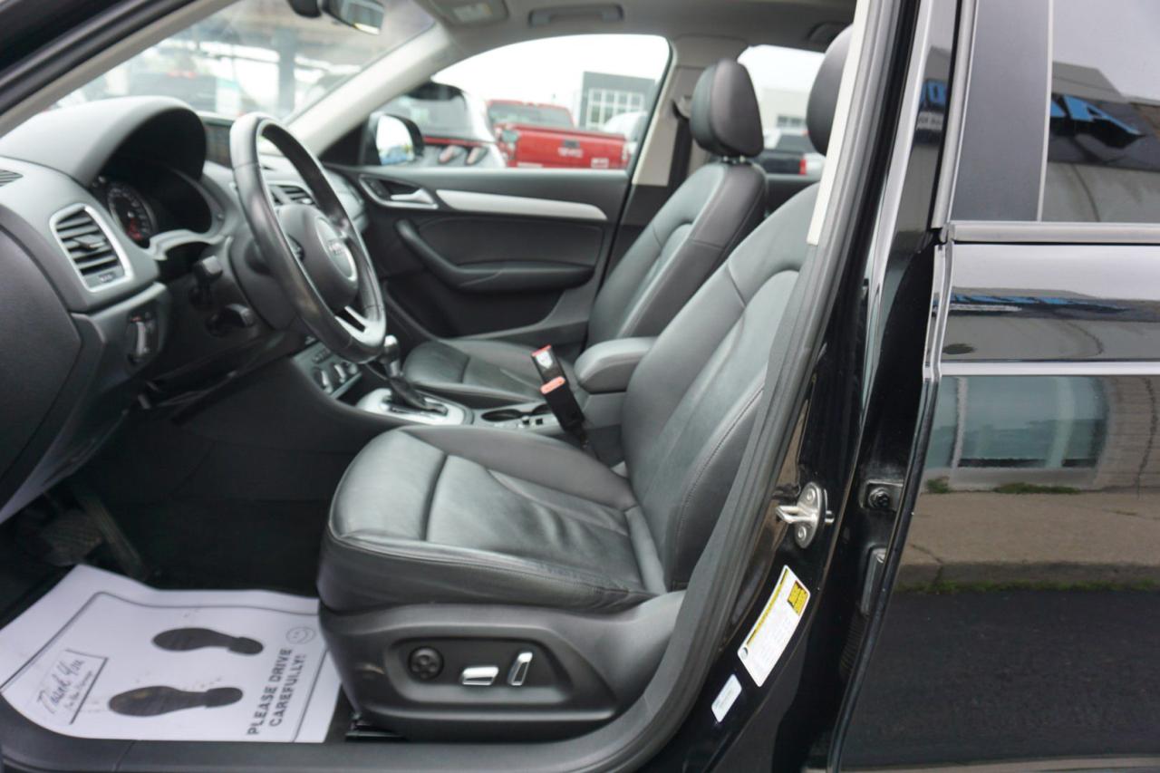 2018 Audi Q3 KOMFORT AWD CERTIFIED *ACCIDENT FREE* CAMERA BLUETOOTH LEATHER HEATED SEATS PANO ROOF CRUISE ALLOYS - Photo #15