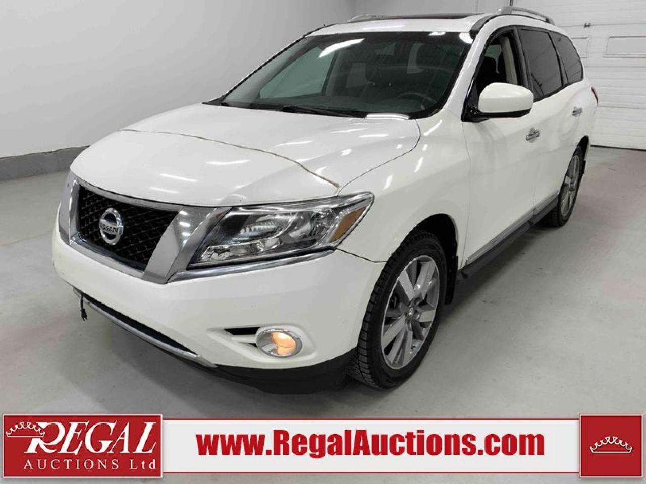 Used 2013 Nissan Pathfinder Platinum for sale in Calgary, AB